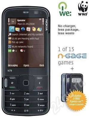 Лот: 610334. Фото: 1. Nokia N 79. Кнопочные мобильные телефоны