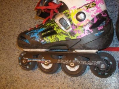 Лот: 1156168. Фото: 1. Rollerblade Fusion X5 42 размер. Роликовые коньки, скейтборды, самокаты