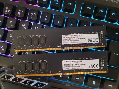 Лот: 19985493. Фото: 1. 32Gb (2x16Gb) DDR4 Apacer 3200MHz... Оперативная память