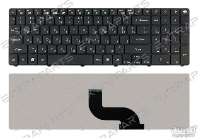 Лот: 15962348. Фото: 1. Клавиатура Packard Bell EasyNote... Клавиатуры для ноутбуков