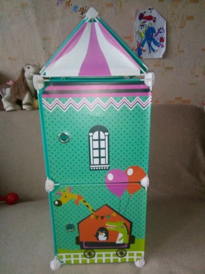 Лот: 20065819. Фото: 1. шкаф-домик для игрушек. Развивающие