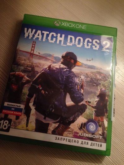 Лот: 10719427. Фото: 1. Диск Watch dogs 2 XBOX ONE. Игры для консолей