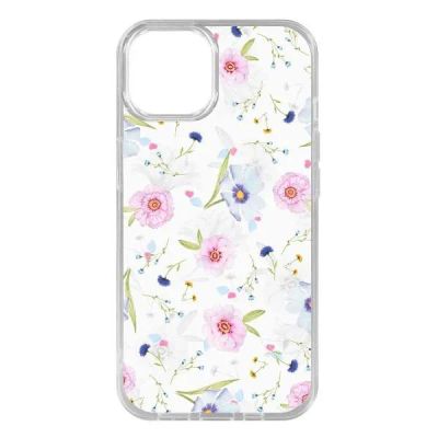 Лот: 25051222. Фото: 1. Чехол Krutoff Clear Case "Цветочный... Чехлы, бамперы