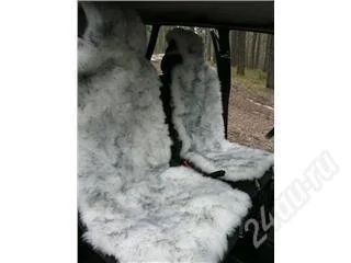 Лот: 29394. Фото: 1. накидки, 2 передние бело серые. Салон