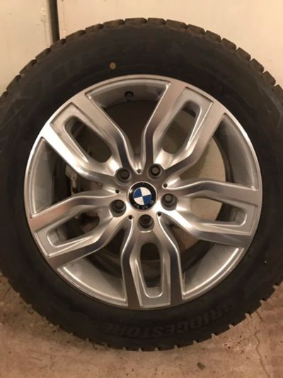 Лот: 14587388. Фото: 1. Шины Bridgestone 255/55 R18, диски... Шины на дисках