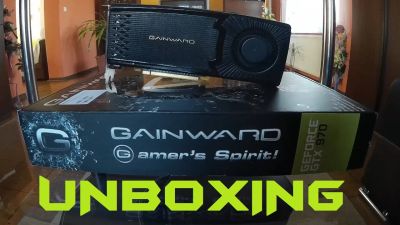 Лот: 6886435. Фото: 1. Видеокарта Gainward GeForce GTX... Видеокарты