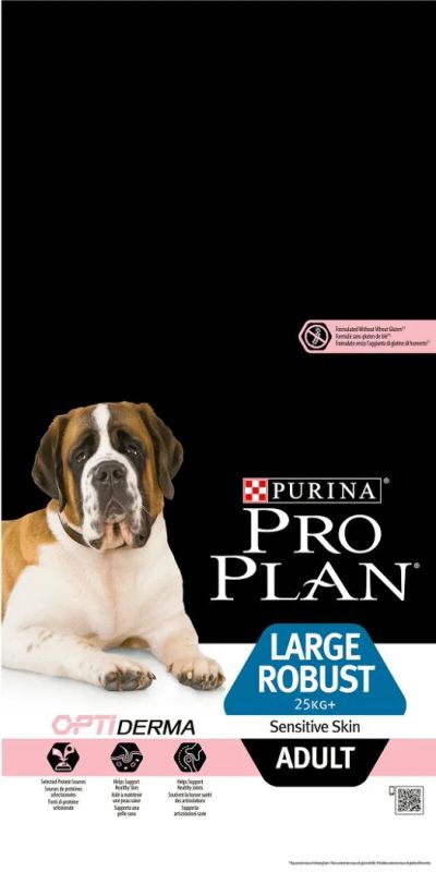Лот: 8664536. Фото: 1. Сухой корм PRO PLAN® OPTiDERMA... Корма