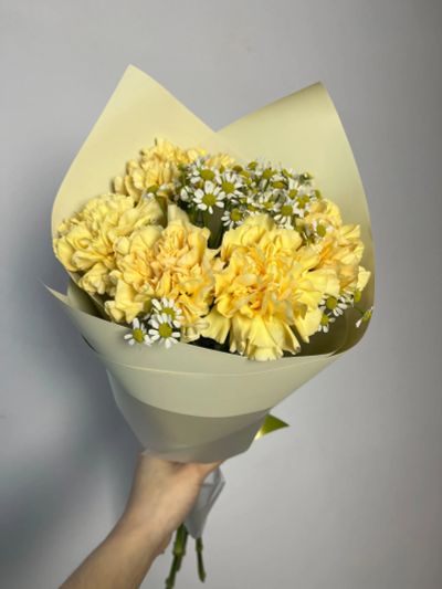 Лот: 24644570. Фото: 1. Букет- комплимент. Свежие цветы