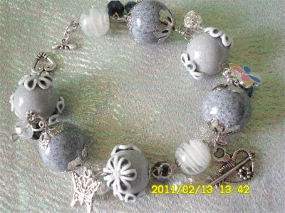 Лот: 770638. Фото: 1. Изделия из полимерной глины,браслет... Браслеты