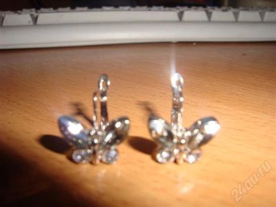 Лот: 323830. Фото: 1. серьги бижутерия. Серьги, каффы