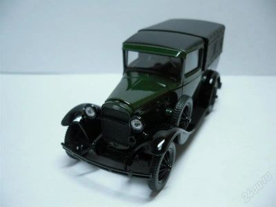 Лот: 2276712. Фото: 1. ГАЗ-4 с тентом черным. Автомоделизм