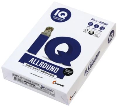Лот: 18771467. Фото: 1. Бумага А4 iq allround. Бумага