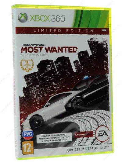 Лот: 4985754. Фото: 1. NFS Most Wanted 2, игра для Xbox... Игры для консолей