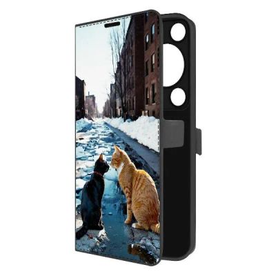 Лот: 25382908. Фото: 1. Чехол Krutoff Eco Book "Мартовские... Чехлы, бамперы