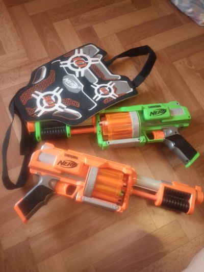 Лот: 9024308. Фото: 1. Nerf dart tag. Военная тема