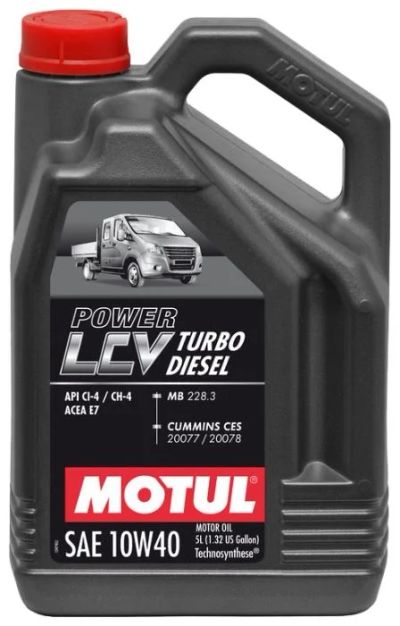 Лот: 9642237. Фото: 1. Motul Power LCV Turbo Diesel 10W40... Масла, жидкости