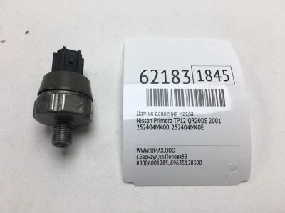 Лот: 20401731. Фото: 1. Датчик давления масла Nissan Primera... Электрооборудование
