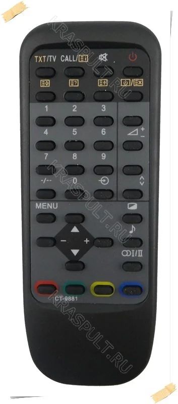 Лот: 15903744. Фото: 1. Пульт TOSHIBA CT-9881. Пульты ДУ