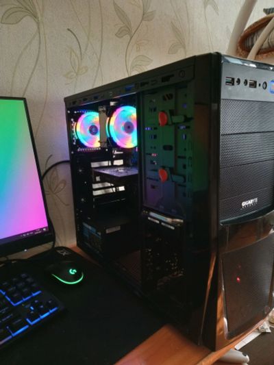 Лот: 17670494. Фото: 1. Игровой компьютер fx 4100/gt 730... Компьютеры в сборе