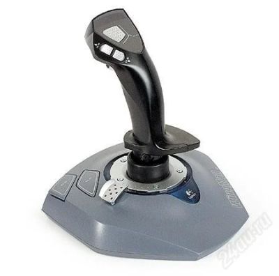 Лот: 82115. Фото: 1. Джойстик Logitech WingMan Attack... Рули, джойстики