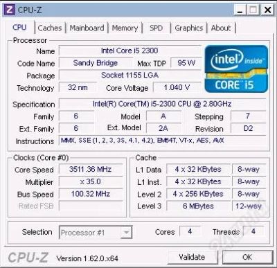 Лот: 2384101. Фото: 1. Процессор Intel Core i5 2300. Процессоры