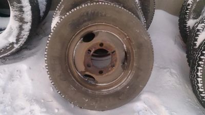 Лот: 4838783. Фото: 1. колеса на газик r20. Шины на дисках