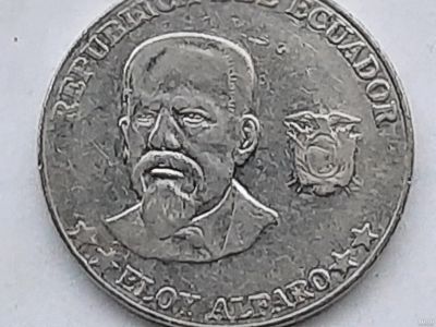 Лот: 18178439. Фото: 1. Монета Эквадора 50 сентаво, 31... Америка