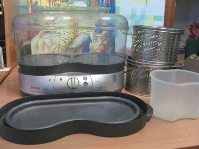 Лот: 2710173. Фото: 1. Пароварка TEFAL. Кухонная