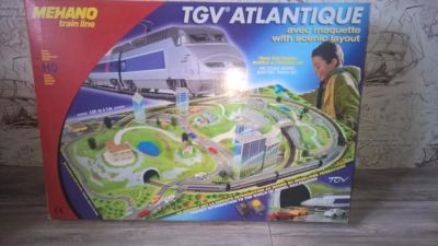 Лот: 10425834. Фото: 1. Железная дорога Mehano "TGV Atlantique... Электронные