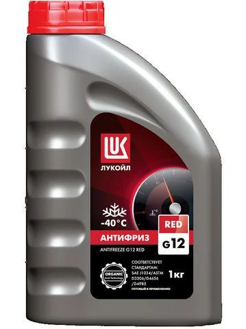 Лот: 18596079. Фото: 1. Лукойл Антифриз красный G12 Red... Масла, жидкости