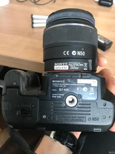 Лот: 15588816. Фото: 1. Зеркальный фотоаппарат Sony n50. Цифровые зеркальные