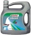 Лот: 14493460. Фото: 1. Castrol Inboard 4T 15W40, 4L... Масла, жидкости