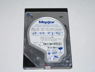 Лот: 9196516. Фото: 1. Неисправный IDE 20Gb Maxtor 541DX... Жёсткие диски