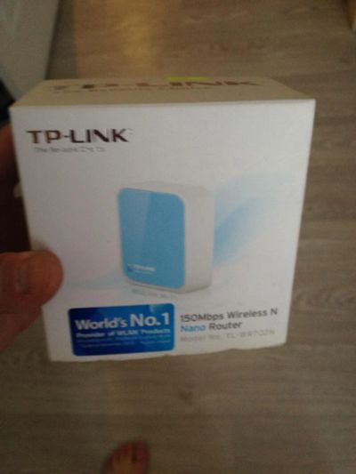 Лот: 7530079. Фото: 1. Маршрутизатор TP-link TL-WR702N. Маршрутизаторы (роутеры)