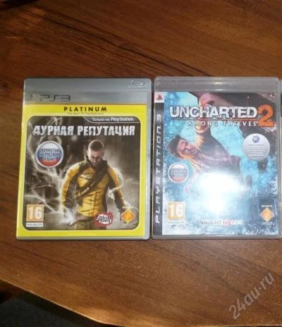 Лот: 1634740. Фото: 1. Продам uncharted 2, дурная репутация... Игры для консолей