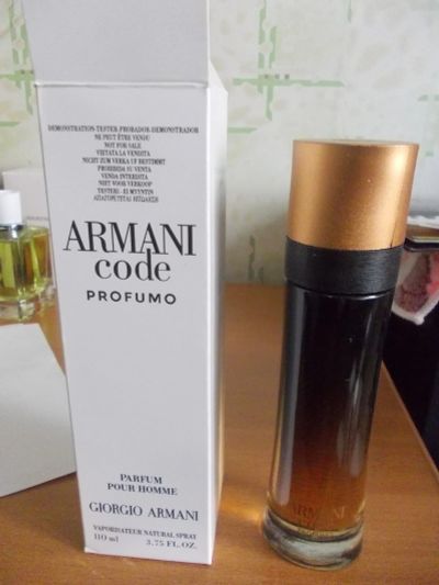 Лот: 13247552. Фото: 1. Armani Code Profumo 110мл тестер... Мужская парфюмерия