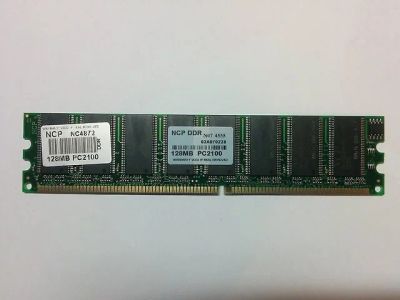 Лот: 6569459. Фото: 1. Память оперативная DDR DIMM 128Mb... Оперативная память