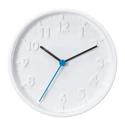 Лот: 12616300. Фото: 1. Настенные часы, белый, 20 см IKEA... Часы настенные, настольные