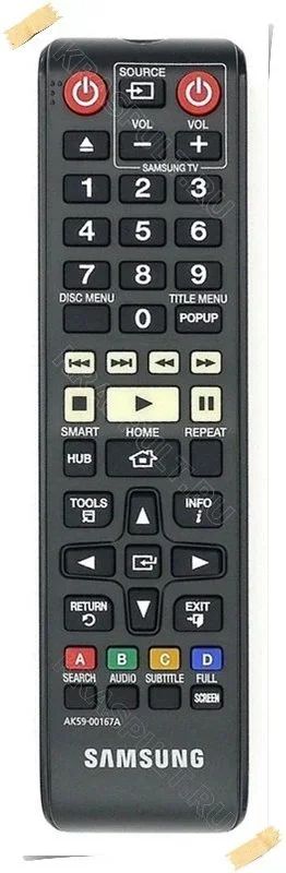 Лот: 15906953. Фото: 1. Пульт SAMSUNG AK59-00167A. Пульты ДУ