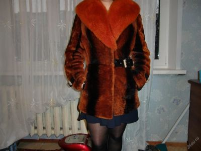 Лот: 6694546. Фото: 1. Шуба мутоновая. Верхняя одежда