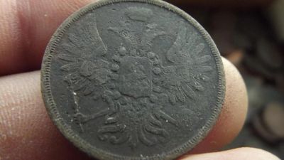Лот: 11073568. Фото: 1. Отличные 2 копейки 1854 года... Россия до 1917 года