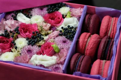 Лот: 6485709. Фото: 1. FlowerBox Цветочная коробка Коробка... Другое (цветы, букеты)