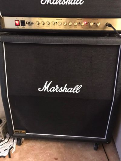 Лот: 16507098. Фото: 1. Гитарный кабинет 4x12 Marshall... Гитарные эффекты и комбоусилители