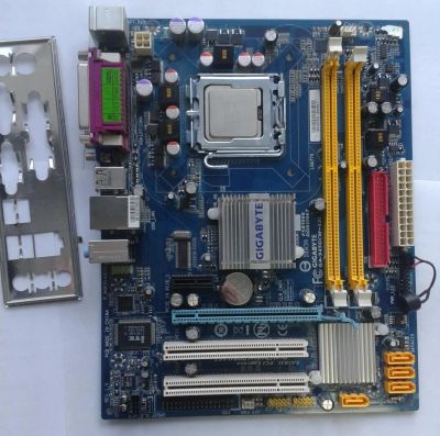 Лот: 9201621. Фото: 1. Материнская плата Gigabyte GA-945GCMS2L... Материнские платы