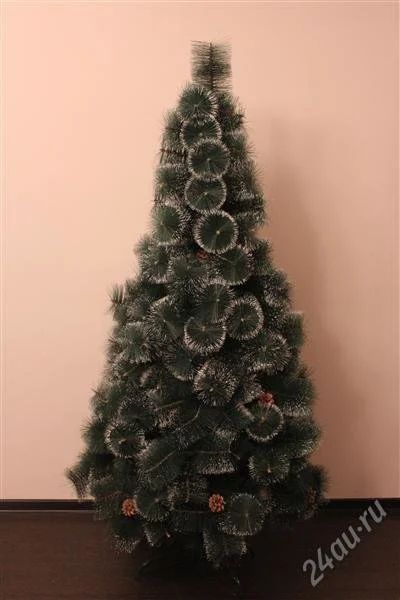 Лот: 2379470. Фото: 1. Шикарная сосна со снегом и шишками... Аксессуары