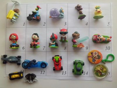 Лот: 4036833. Фото: 1. Киндер игрушки. Набор 3. Другое (игрушки)