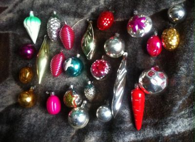Лот: 4864361. Фото: 1. 25 елочных игрушек производства... Другое (антиквариат)
