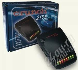 Лот: 956951. Фото: 1. антирадар Радар-детектор Crunch... Видеорегистраторы,  радар-детекторы, системы парковки