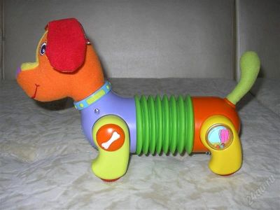 Лот: 1604666. Фото: 1. Игрушка-собачка Фрэд Догони меня. Развивающие