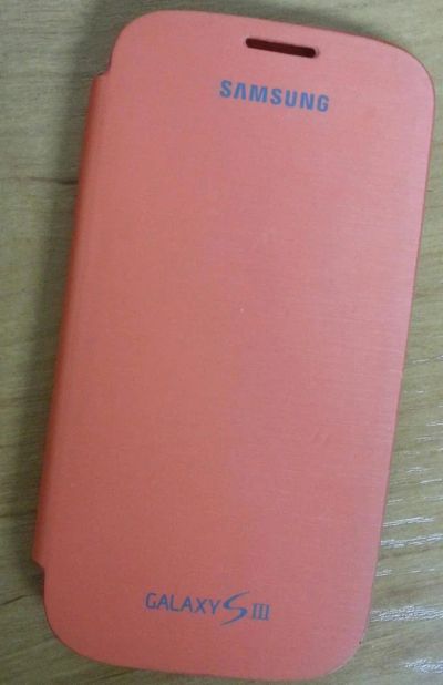 Лот: 3967215. Фото: 1. Кожаный чехол-книжка для Galaxy... Чехлы, бамперы
